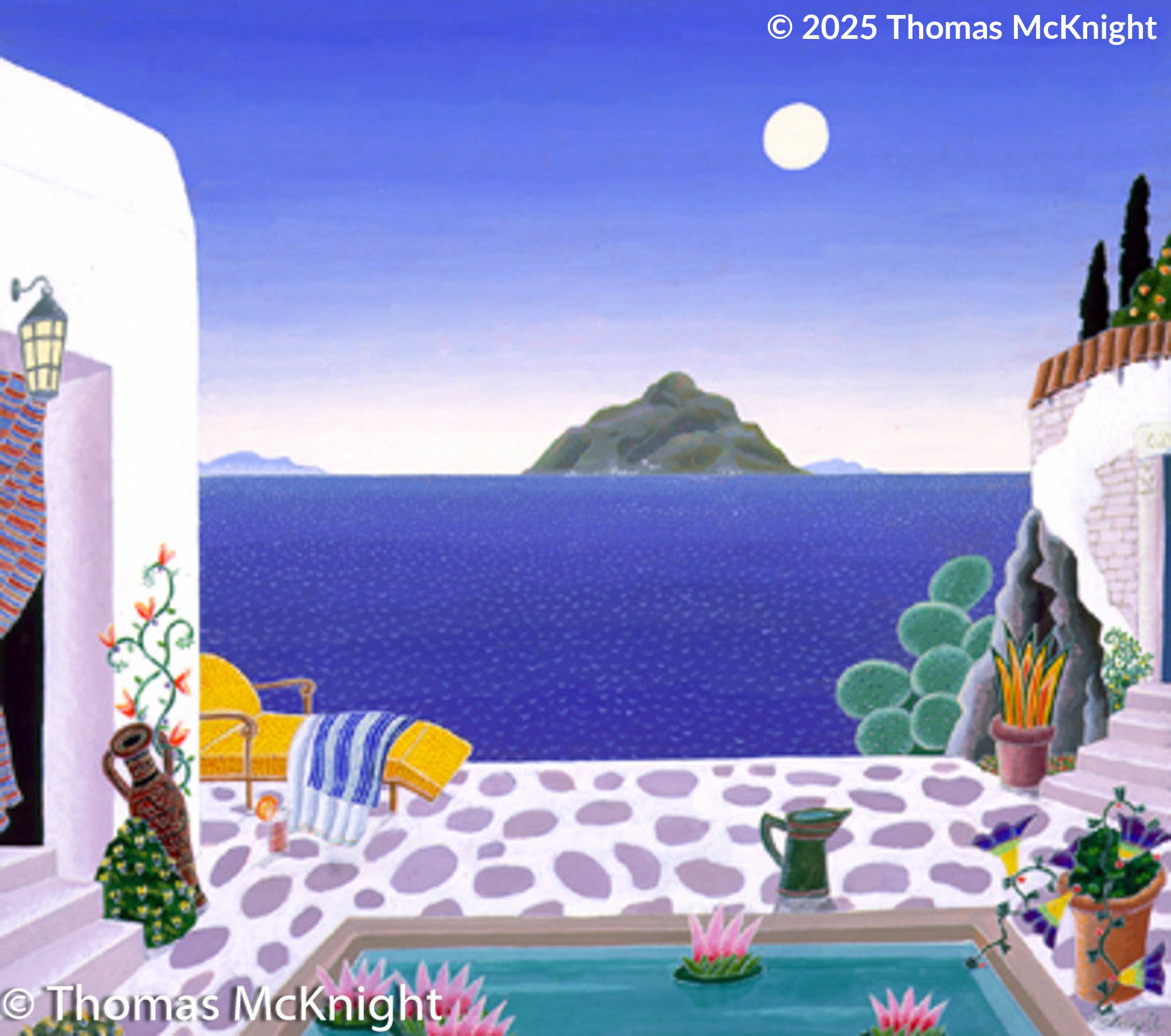 Dragonissi: Aegean Sea Suite Dragonissi: Aegean Sea Suite casein on paper