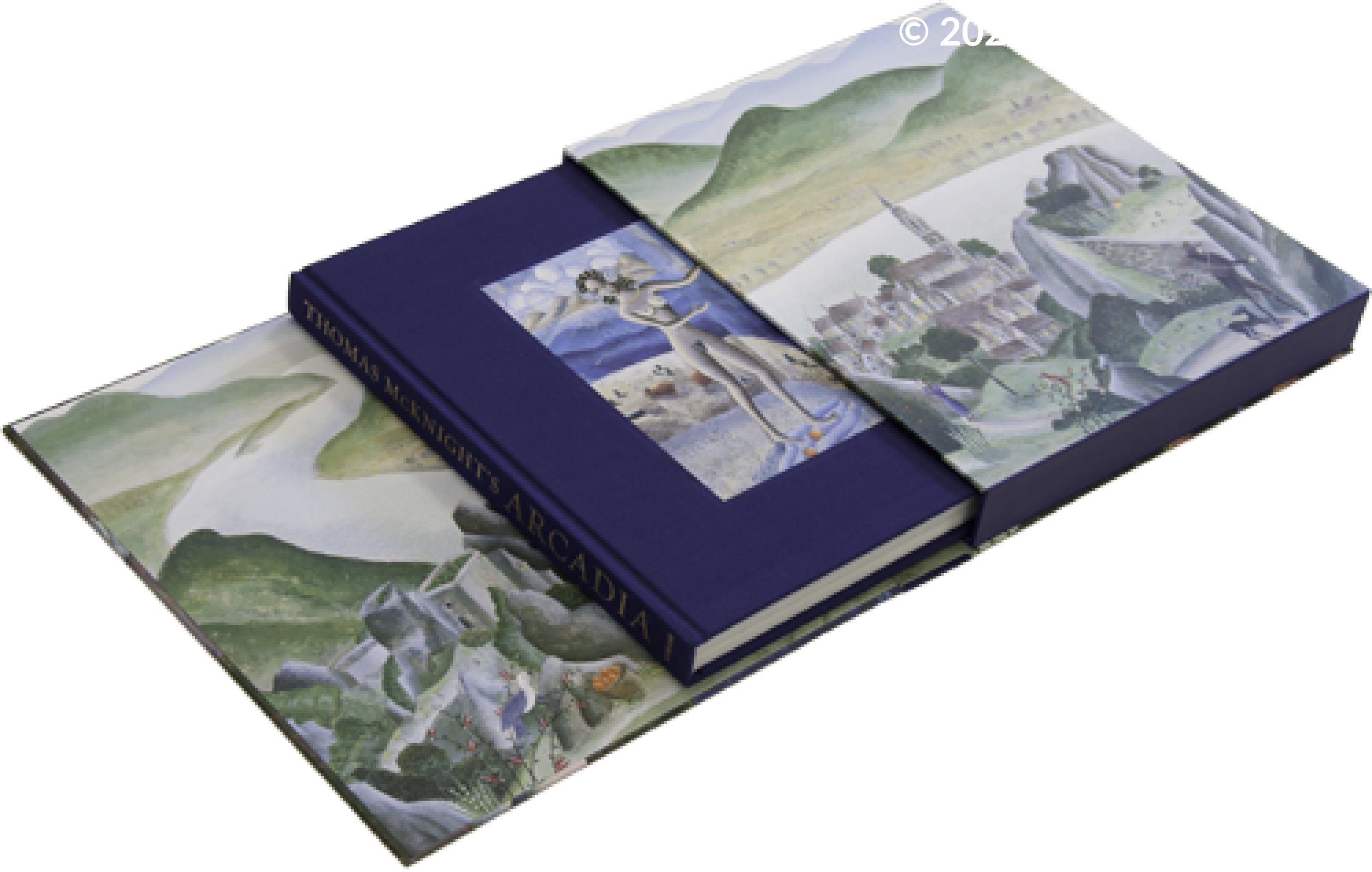 Thomas McKnight’s Arcadia Deluxe Artist’s Edition books