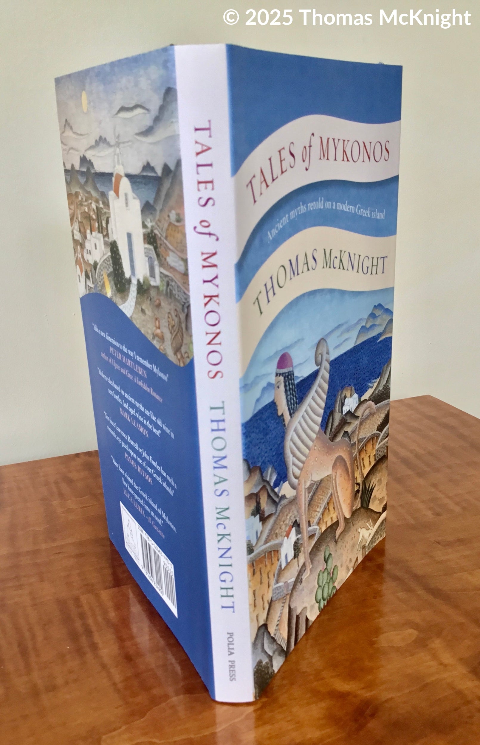 Thomas McKnight’s Tales of Mykonos Paperback books