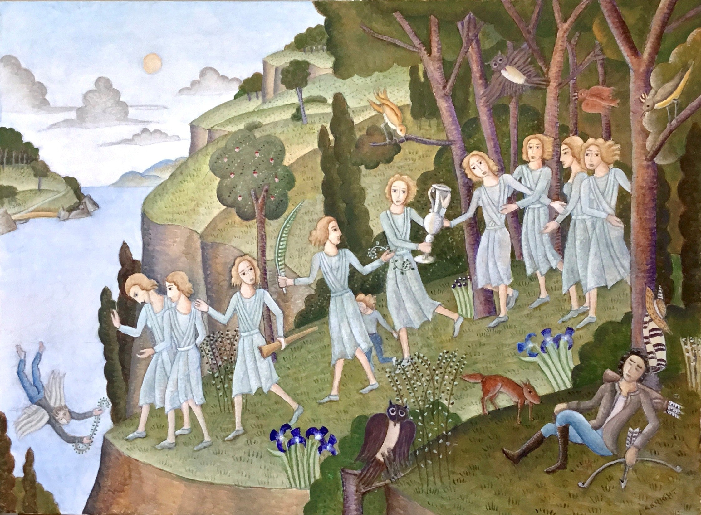 Thomas McKnight Paintings, Prints, Silkscreens, Etchings, Serigraphs