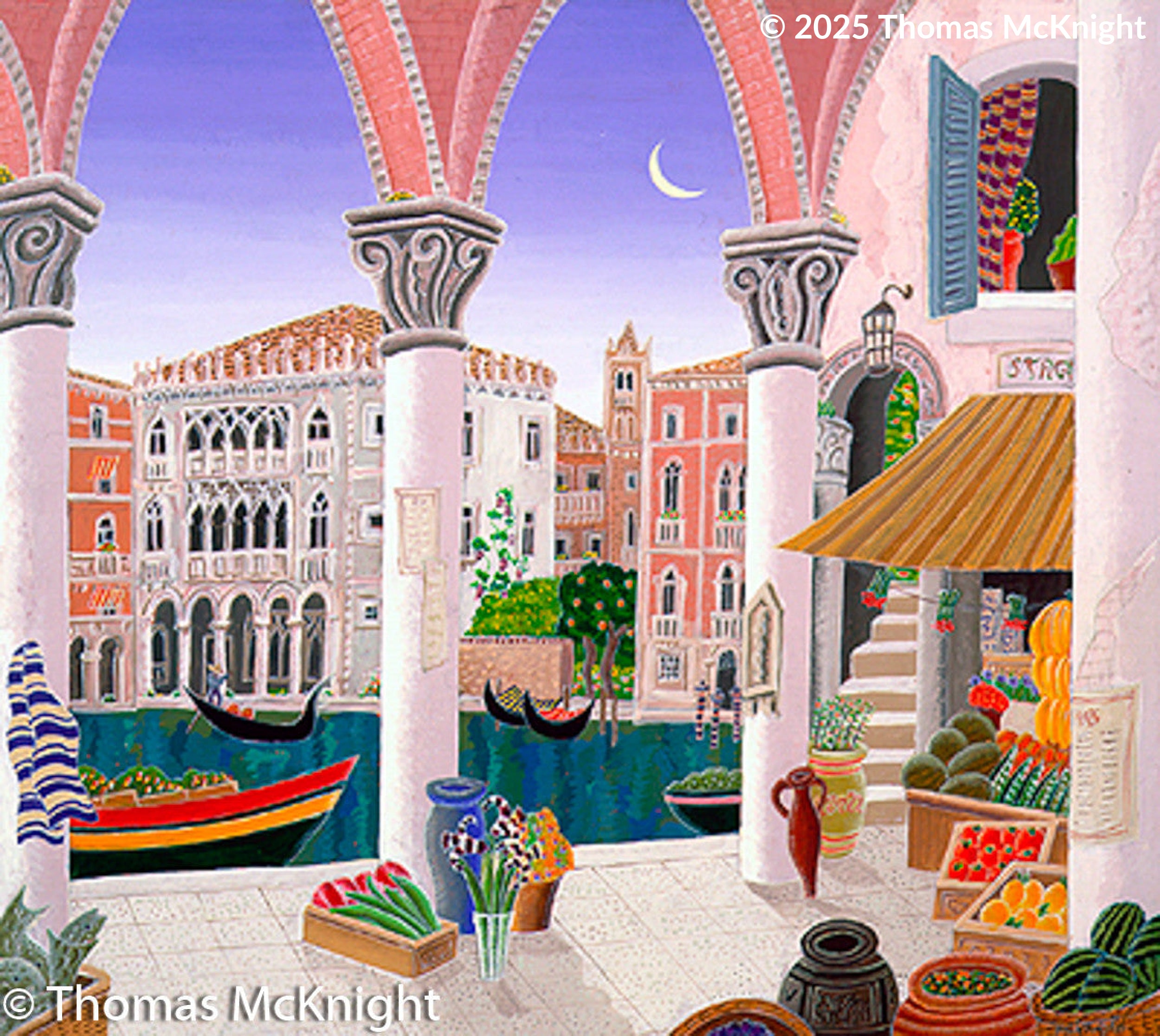 Ca D’Oro Paper Poster