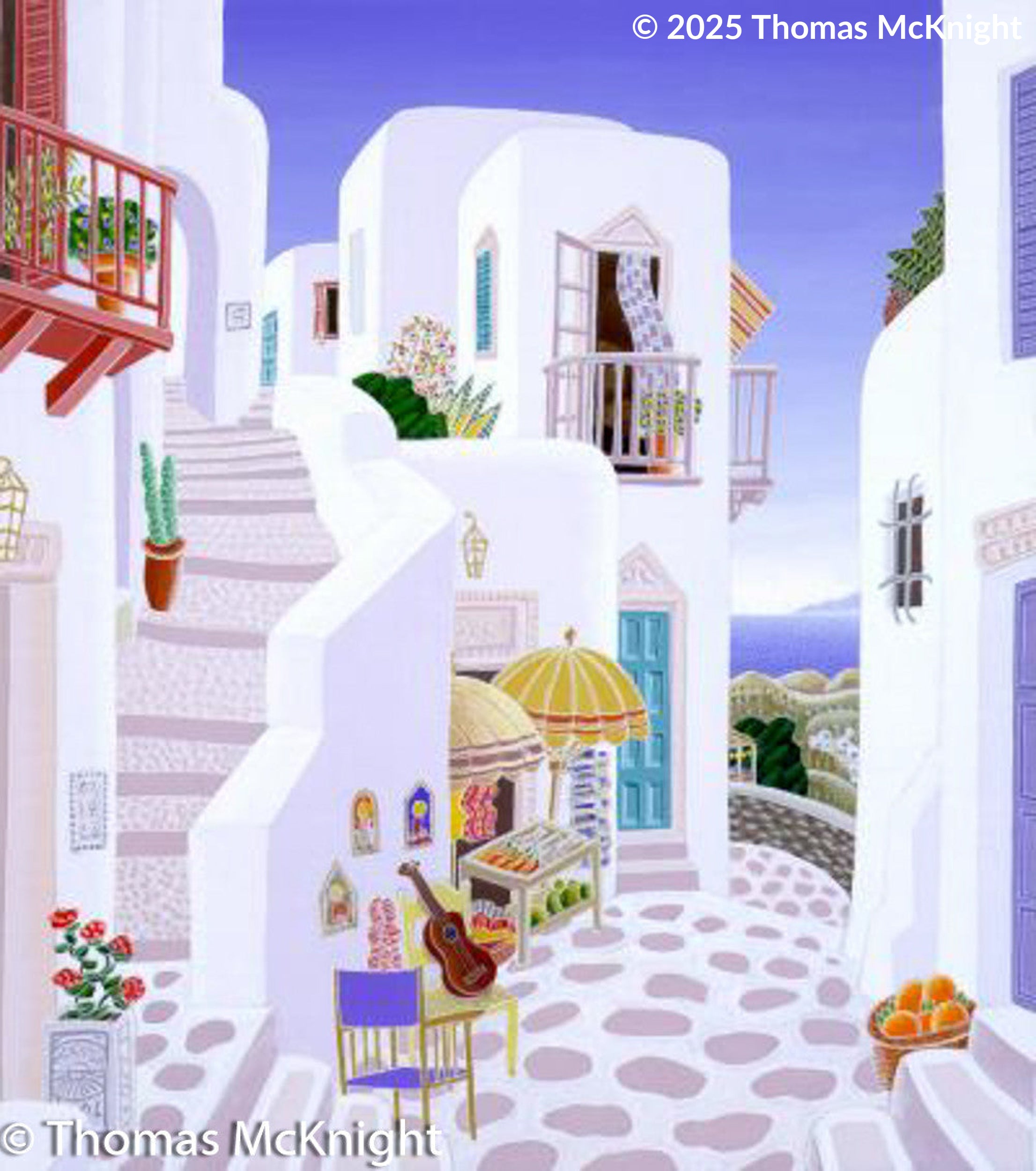 Chora Streets Paper silkscreen