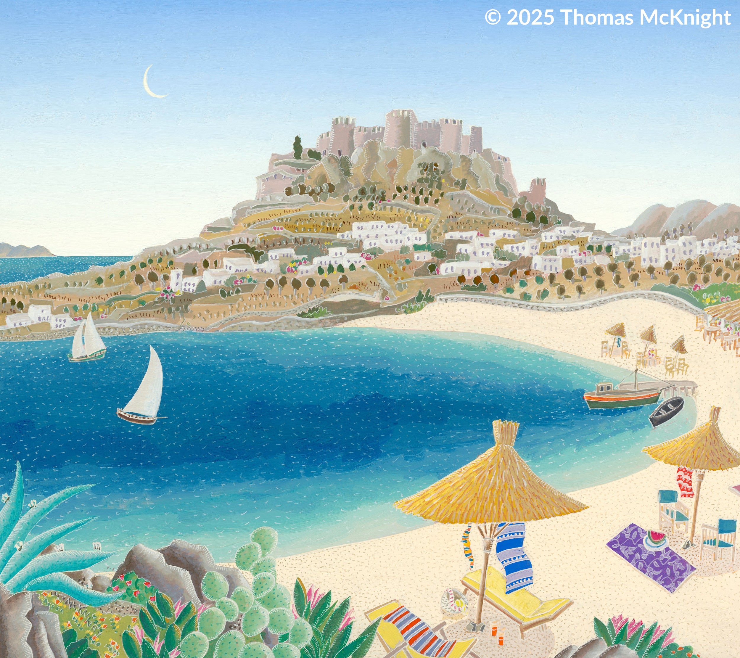 Lindos Giclee