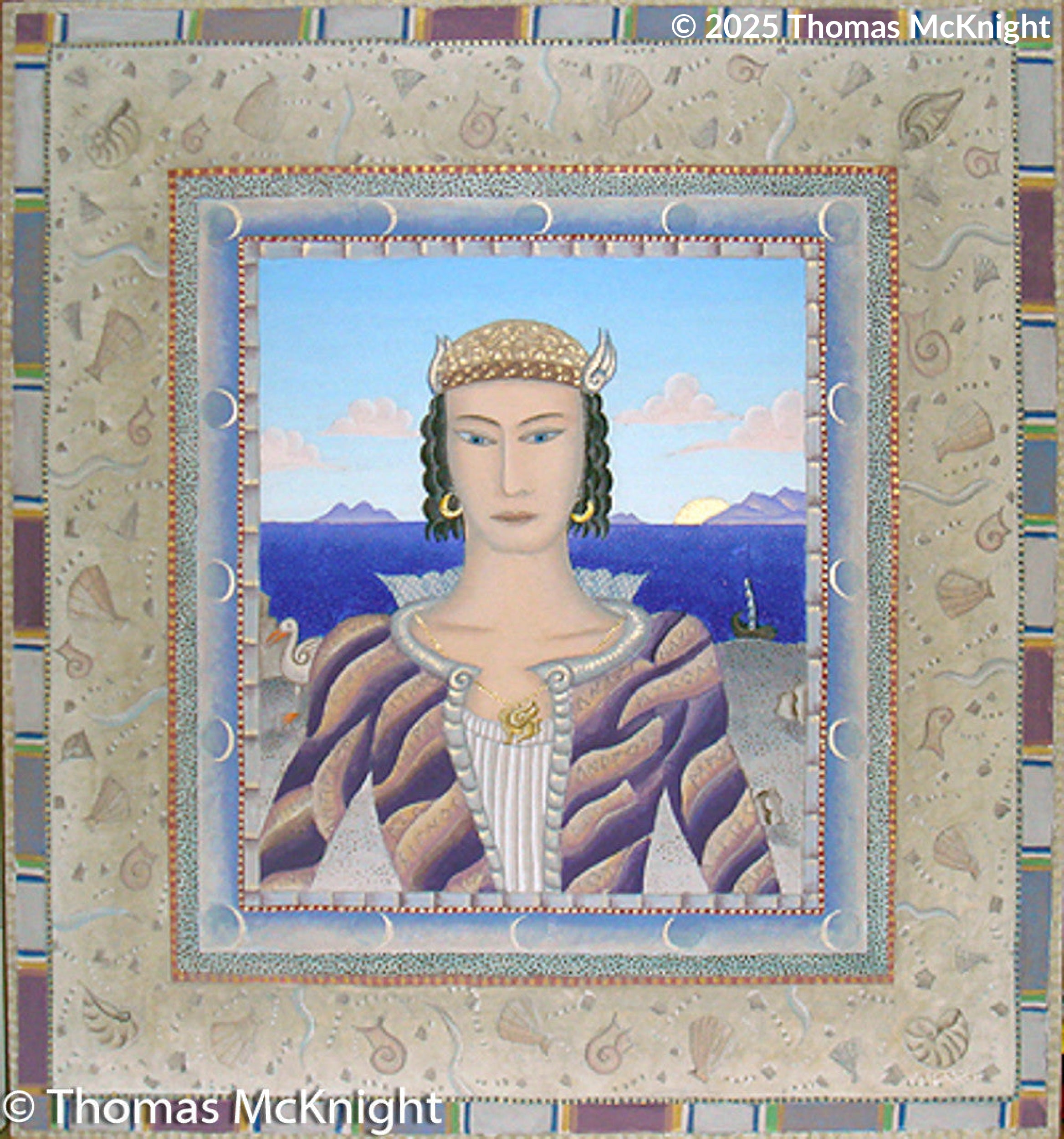 Lord of the Isles Acrylic on Canvas acrylic on canvas