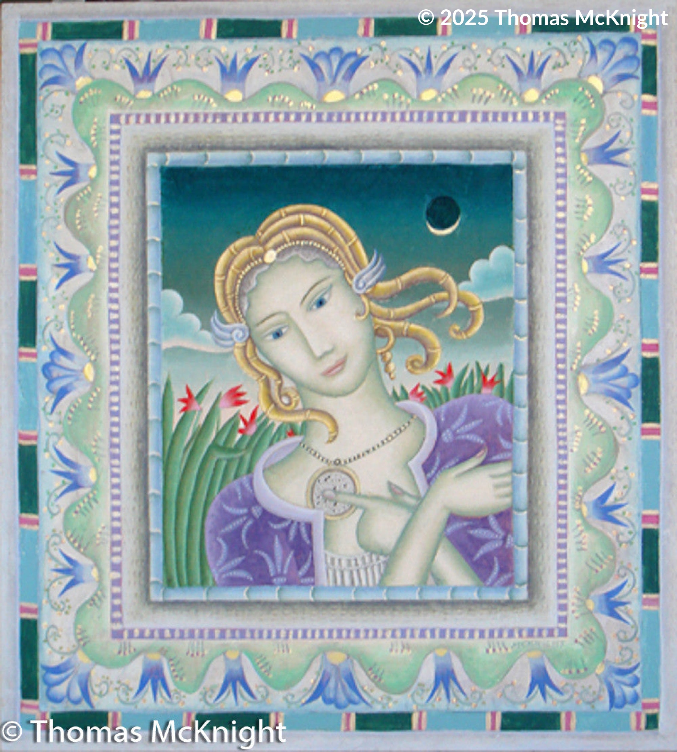 Persephone Acrylic on Canvas acrylic on canvas