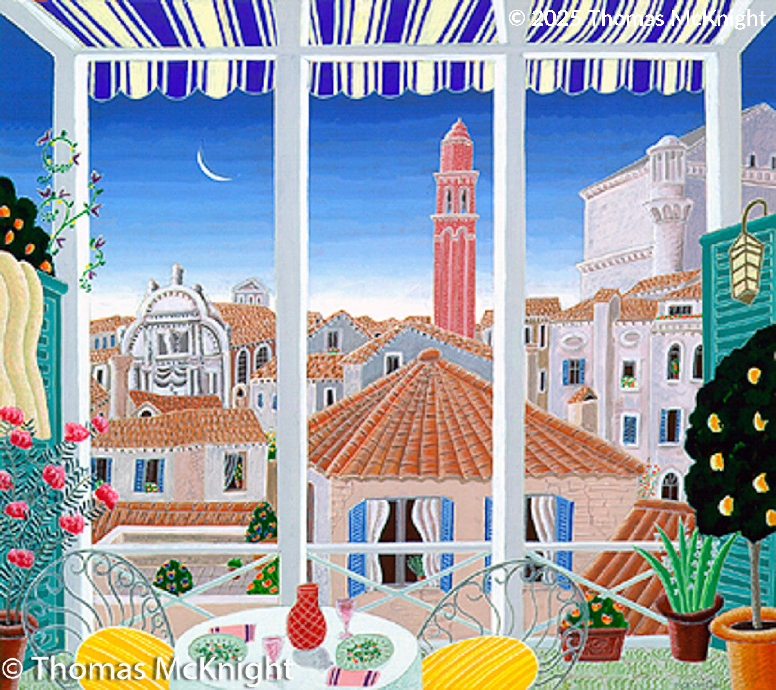 Saturnia: Venice Revisited Suite Saturnia: Venice Revisited Suite casein on paper