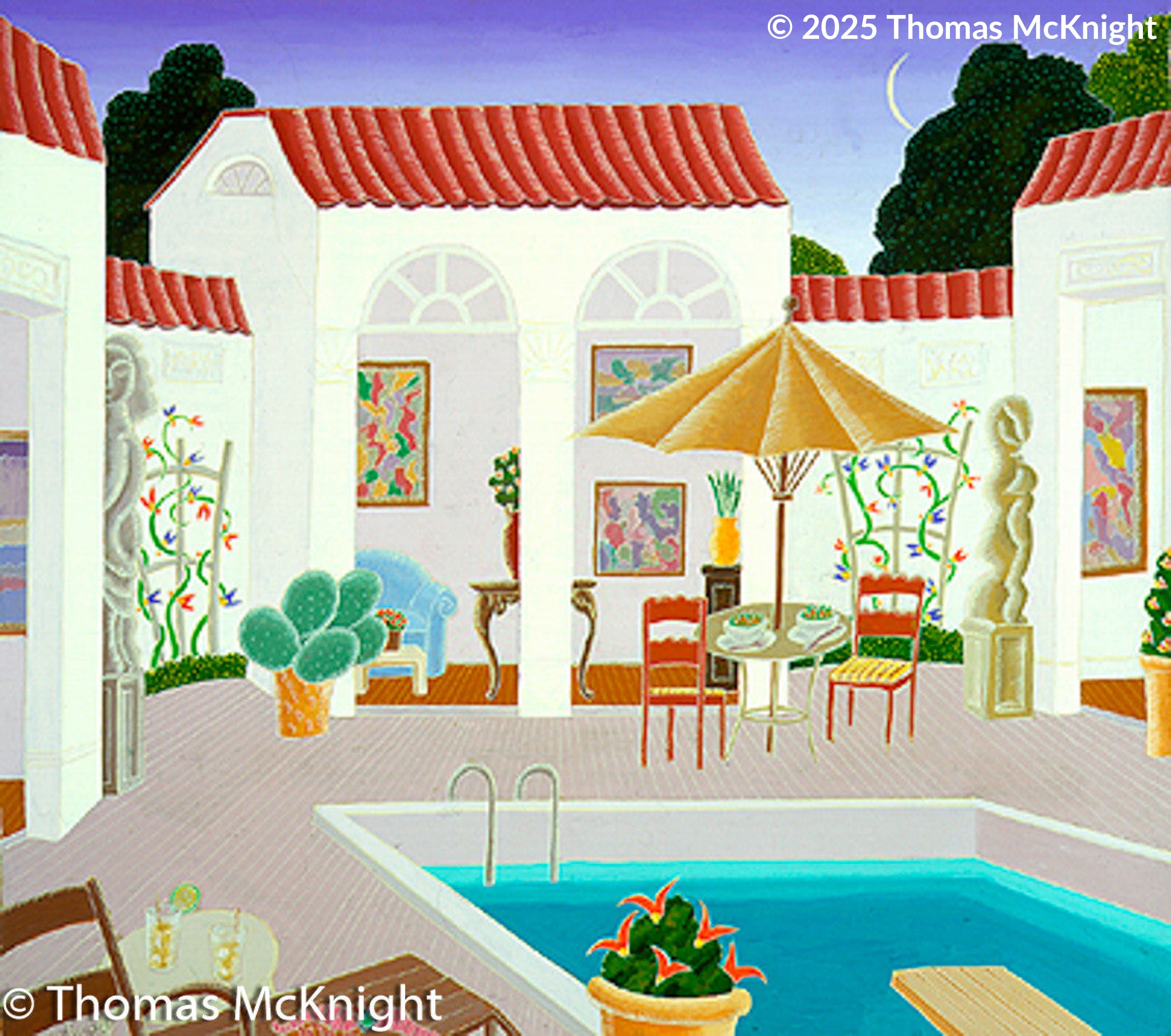 West Hampton Paper silkscreen