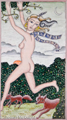 Foxes Chasing Daphne