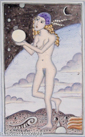 Nude Nymph with Orb