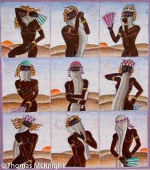 Nine Veiled Houris