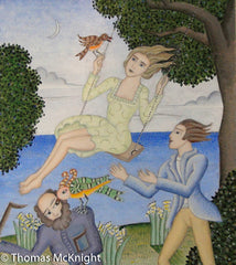 Girl on Swing II