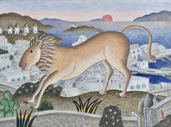 Lion over Mykonos