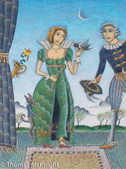 Capriccio with Blue Cavalier