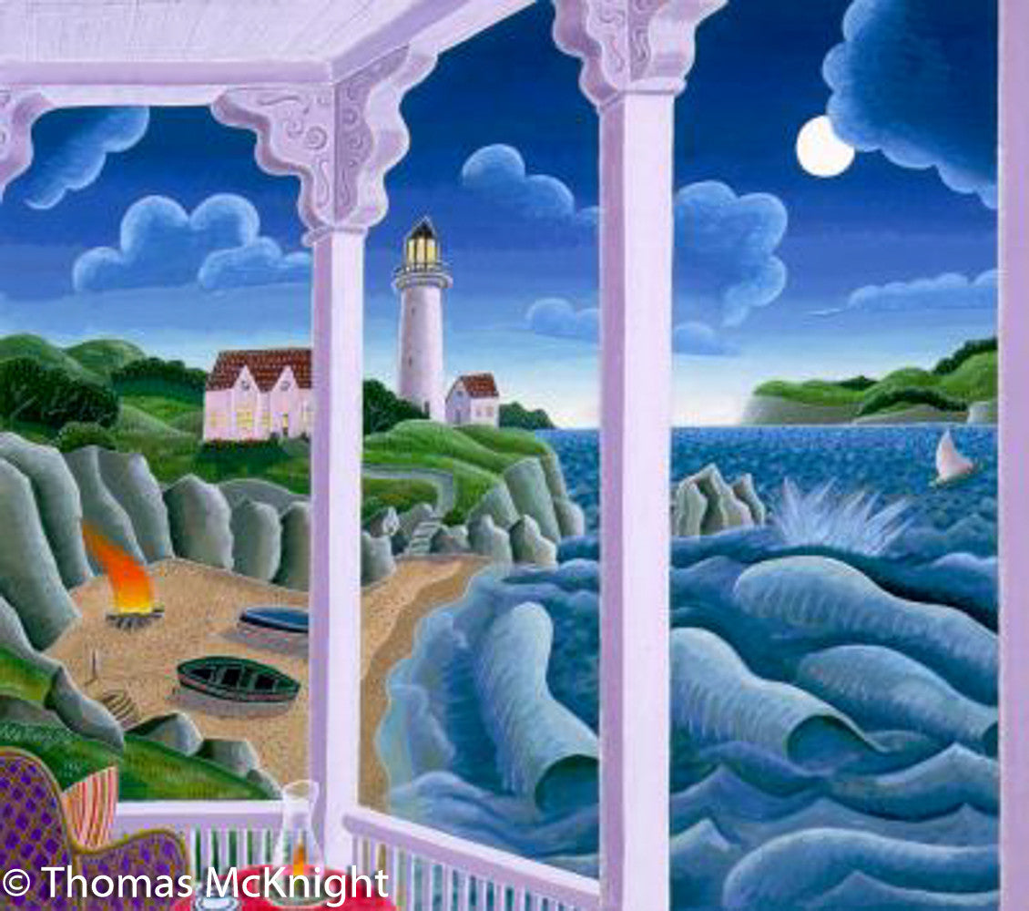 Lighthouse Point/Nantucket | Thomas McKnight Gallery, the