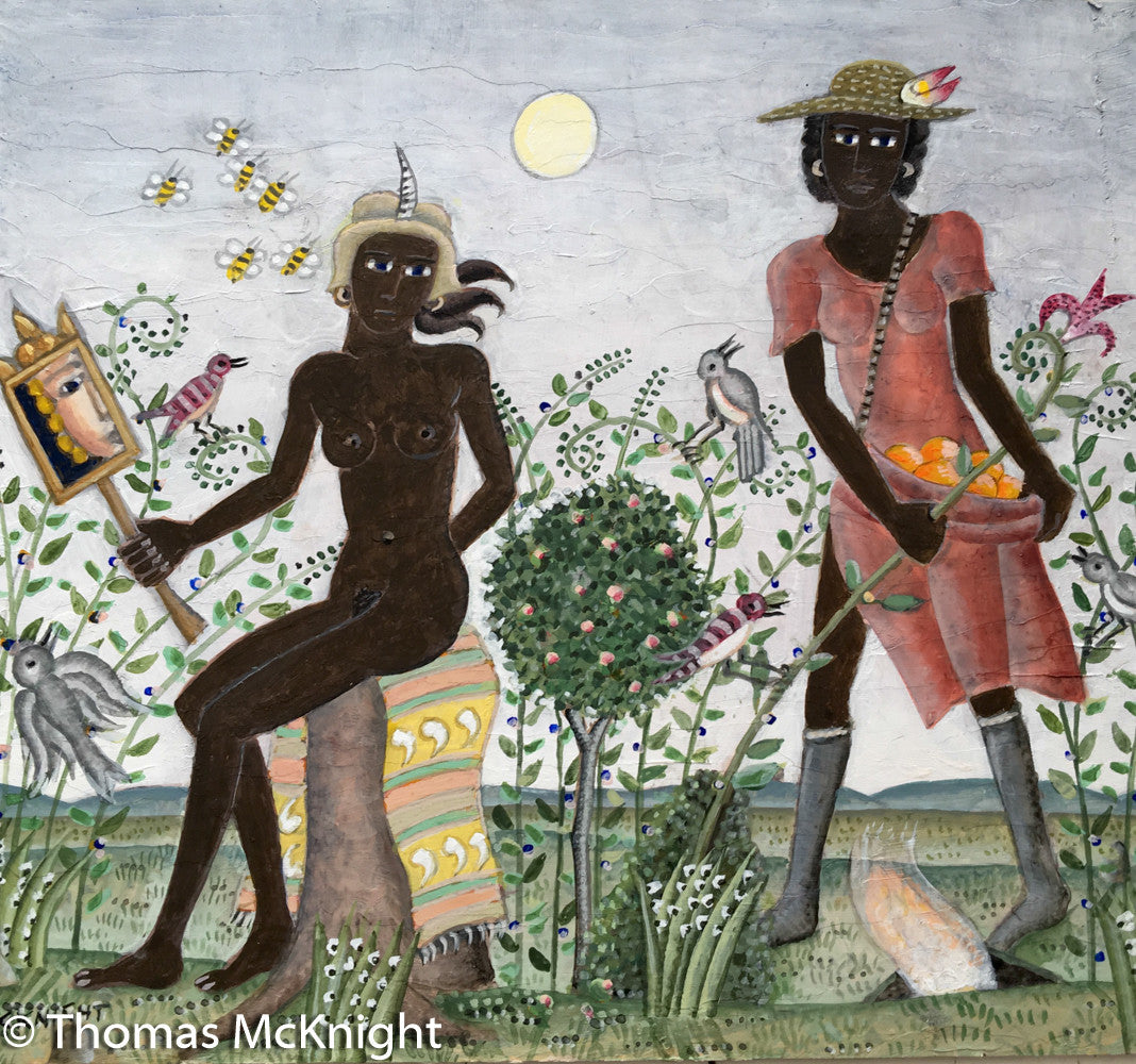 Female Nubians at Leisure