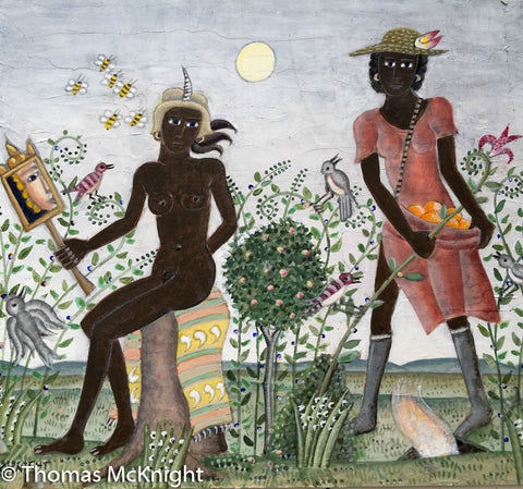 Female Nubians at Leisure