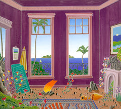 Purple Room with 4 Elements