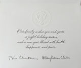 Christmas Card - Official White House Christmas Card for 1994 The Red Room